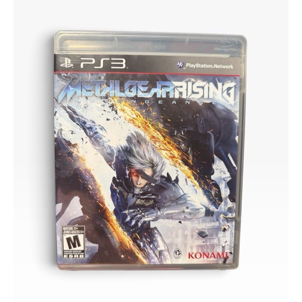 Metal Gear Rising Revengeance PS3 PlayStation 3 NEW OPEN BOX Complete CIB